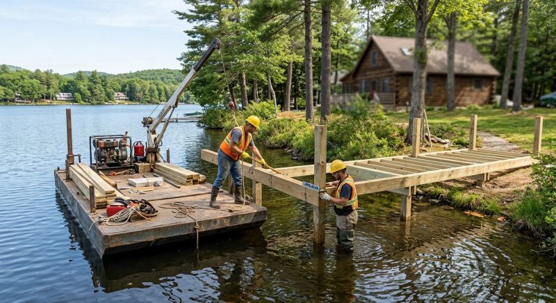 Boat Dock Construction in Overland Park, KS