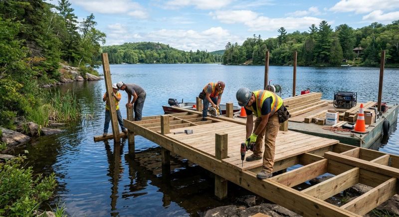 Boat Dock Construction in Overland Park, KS
