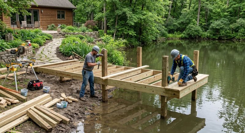 Boat Dock Construction in Alpharetta, GA