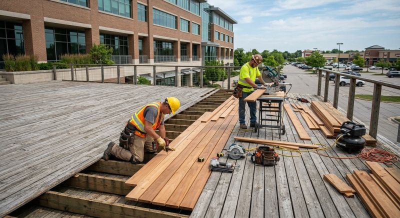 Deck Column Repair in Redmond, WA