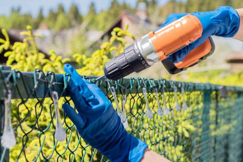 Metal Mesh Fence Installation in South Houston, TX