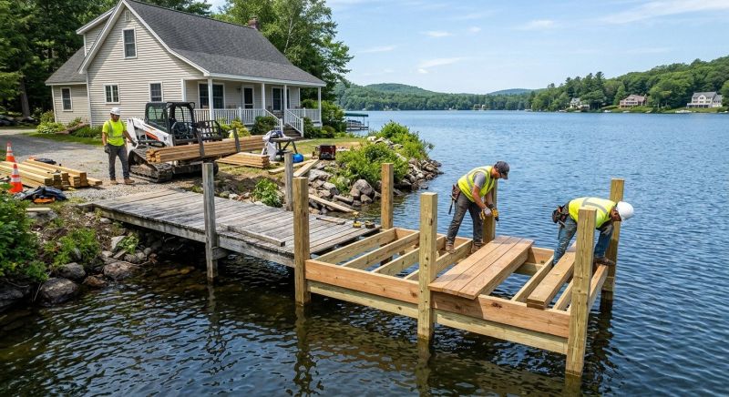 Water Dock Installation in Kansas City, KS