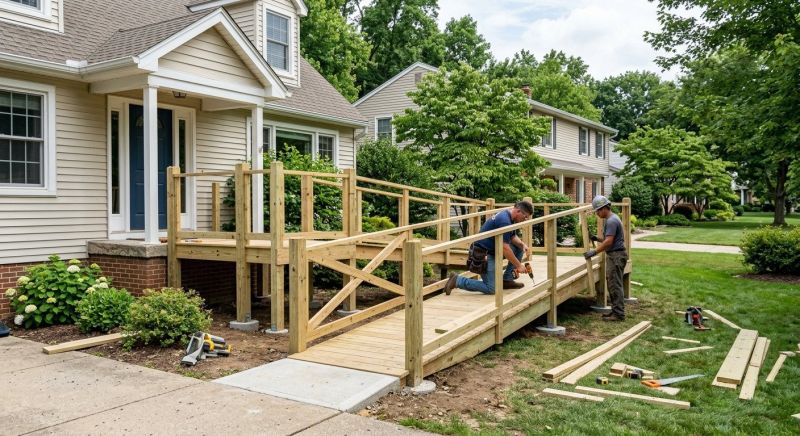Wood Ramp Service in Kansas City, KS