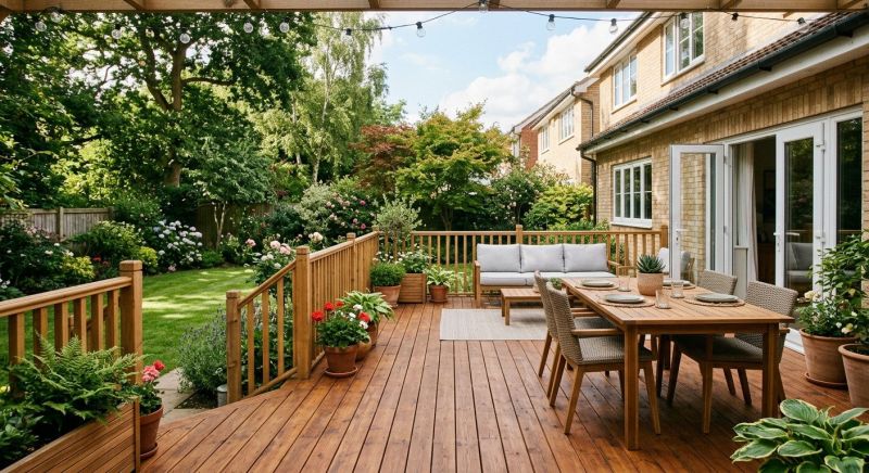 Wooden Patio Installation in Fairfield County, CT