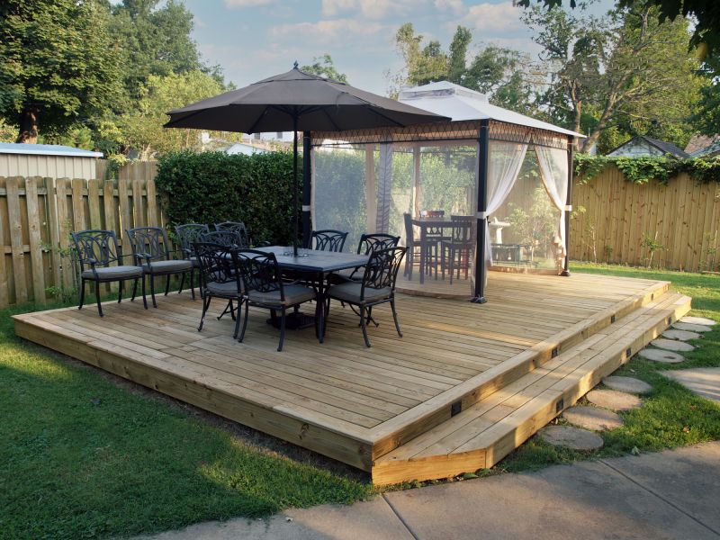 Wooden Veranda Construction in Boston, MA
